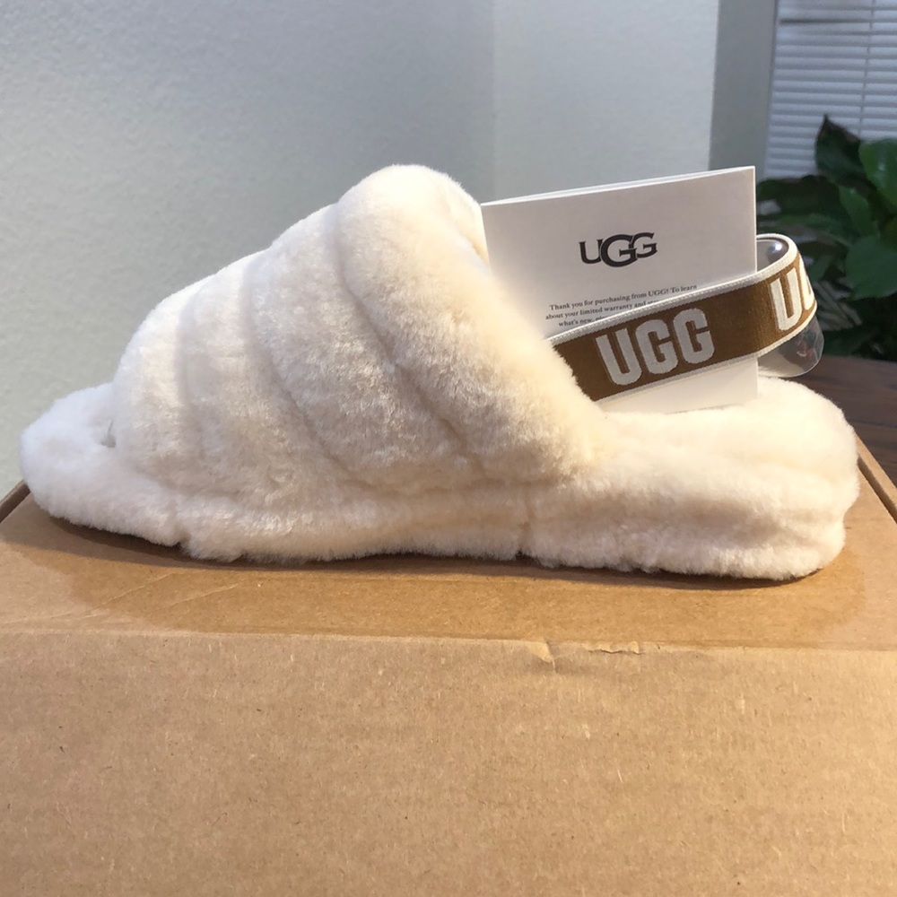 UGG Fluff Yea Slippers, Cream